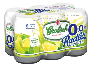 Grolsch Radler 0.0% Radler Ice Tea blikjes